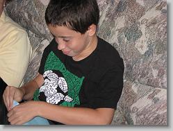 Joshua's 13th birthday, 16-OCt-2008