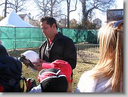 John Littlfield.  He was really nice.
http://abc.go.com/primetime/xtremehome/team/john_littlefield.html