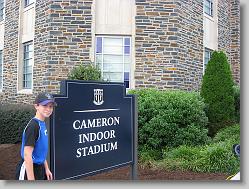 Joshua at Cameron (Duke Basketball)