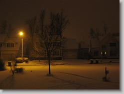 6:30AM - Waking up to a beautiful snowy day.