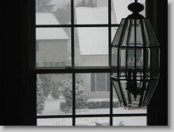 View from upstairs in the morning.