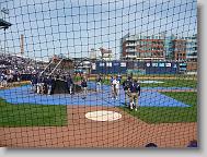 Tampa Bay Rays batting practice
