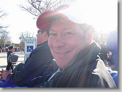 Glenn at the parade