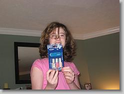 Karen gets nail polish.