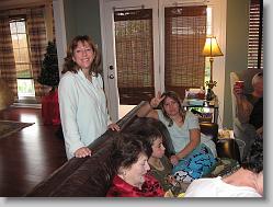 Christmas morning.