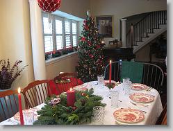 Christmas dinner.
