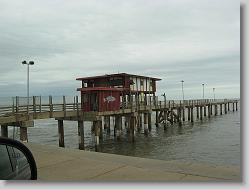 Damage from Hurricane Ike in Galveston, TX.