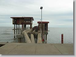 Damage from Hurricane Ike in Galveston, TX.  (see the truck?)
