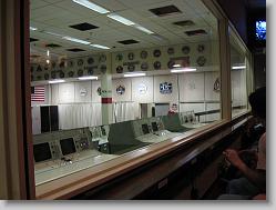 Mission Control at Johnson Space Center, Houston