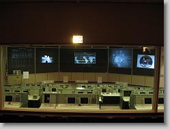 Mission Control at Johnson Space Center, Houston