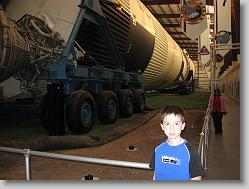 Saturn rocket at Johnson Space Center, Houston