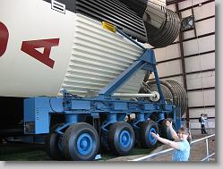 Saturn rocket at Johnson Space Center, Houston