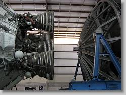 Saturn rocket at Johnson Space Center, Houston