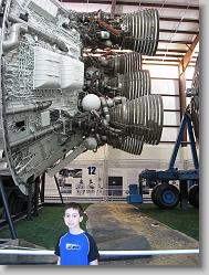 Saturn rocket at Johnson Space Center, Houston