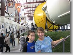 Saturn rocket at Johnson Space Center, Houston