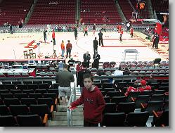 Houston Rockets game, New Year's Eve.