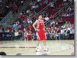 Houston Rockets game, New Year's Eve.