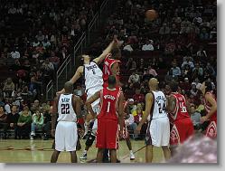 Houston Rockets game, New Year's Eve.