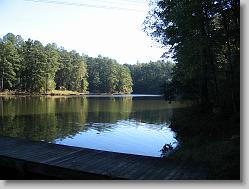 Lake view in the morning.