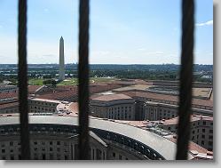 From the top of the bell tower, looking over D.C.
