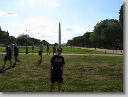 Joshua on the mall