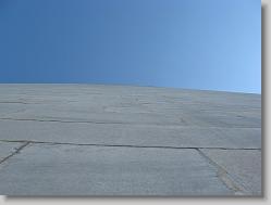 Looking straight up the monument.