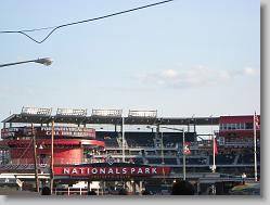 Entrance to Nationals Park.