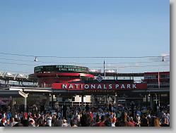 Entrance to Nationals Park.