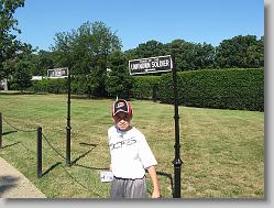 Joshua at Arlington Cemetary, D.C.