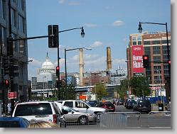 Arriving at Nationals park