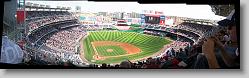 Panoramic view of Nationals Park, Washington D.C.