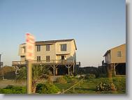 We finally reached the beach houses!!