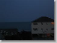 The ocean at night.