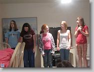 The other Middle Schoolers family cheer.