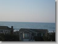 The beautiful Emerald Isle ocean.