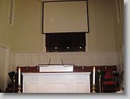 Inside the FBC of Swansboro.
