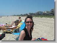 Ms. Dawn hangin on the beach.