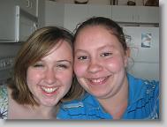 Me and Taylor before din-din.