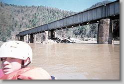 Train tressel across the river.