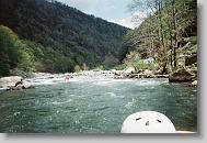 Rafting down the Nolichucky.
