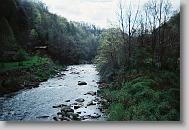 Stream in mountains on the way to our put in spot.