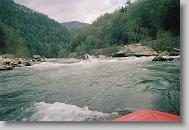 Rafting down the Nolichucky.