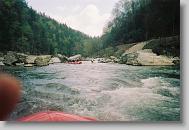 Rafting down the Nolichucky.