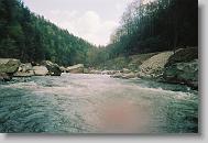 Rafting down the Nolichucky.