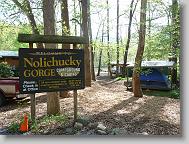 Campground sign.