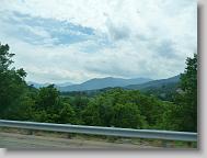 Traveling back through the mountains on I-40