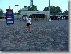 Ciara leaving Kings Dominion.