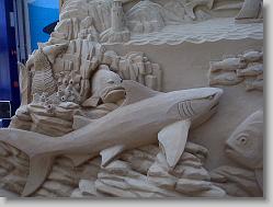 Sand Sculpture at Science Museum of Virginia.

Click here for a link to the time lapse movie!