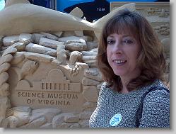 Aliza at the Science Museum of Virginia