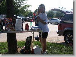 Getting ready to tailgate.